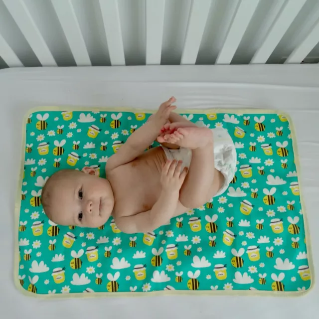 * Quality Baby Waterproof CHANGE MATS | Large Size 50*70cm | Reusable & Compact*