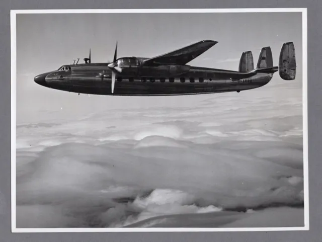 Bea Airspeed Ambassador As.57 Large Vintage Original Manufacturers Photo G1164