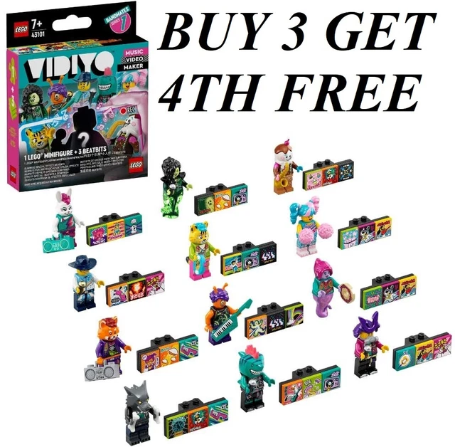 Lego Vidiyo Bandmates Serie 1 43101 Wählen Sie Ihre Eigene In Box Komplett Mit Facheln