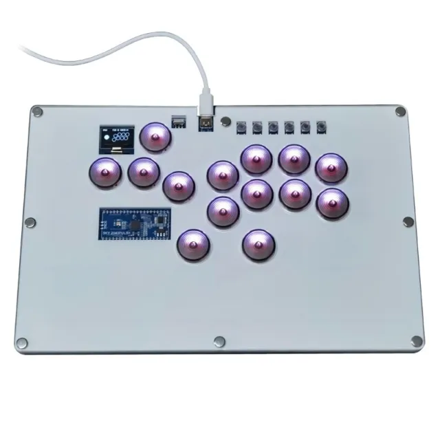 Arcade Joystick Controller Fight Stick Game Controller Mechanical Button For PC