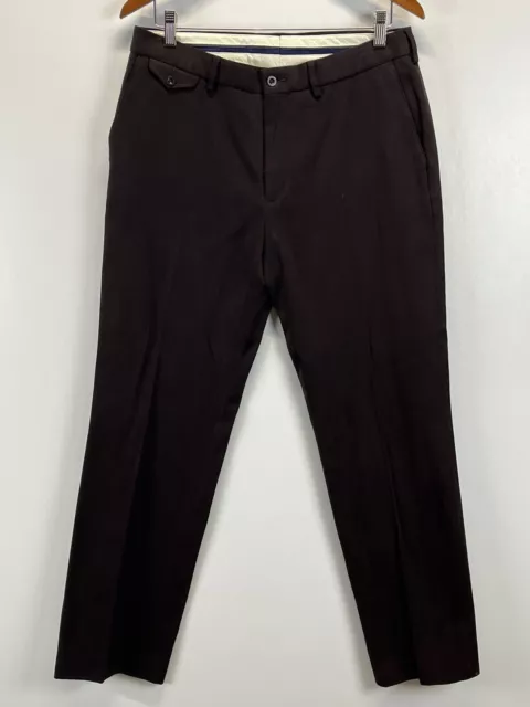 Vintage Mens Polo Ralph Lauren Suffield Fit Pants Sz 34 X 32 GUC Heavy Fabric