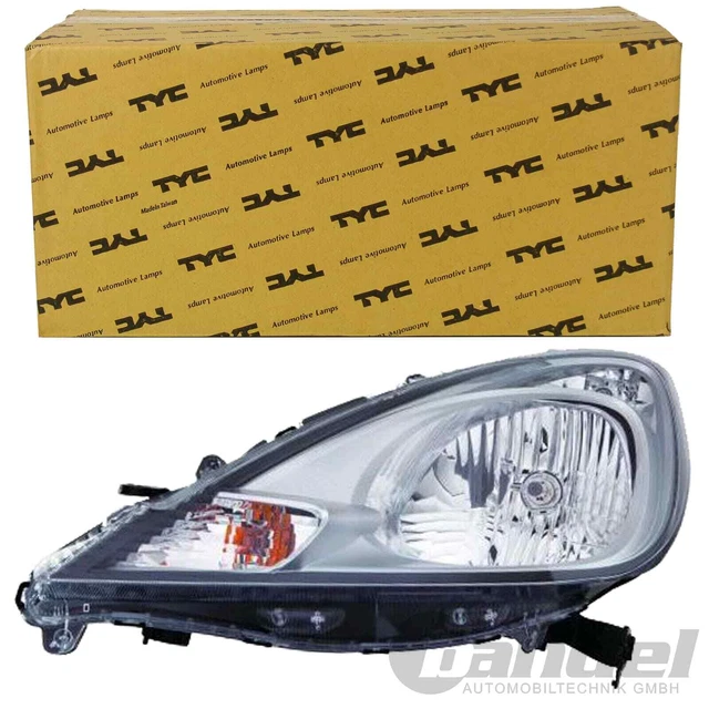 TYC FARO PRINCIPALE H4 DESTRO adatto per HONDA JAZZ III 1.2 - 1.5 HYBRID