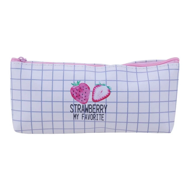Seawang - Estuche organizador para lápices, estuche de papelería, resistente al