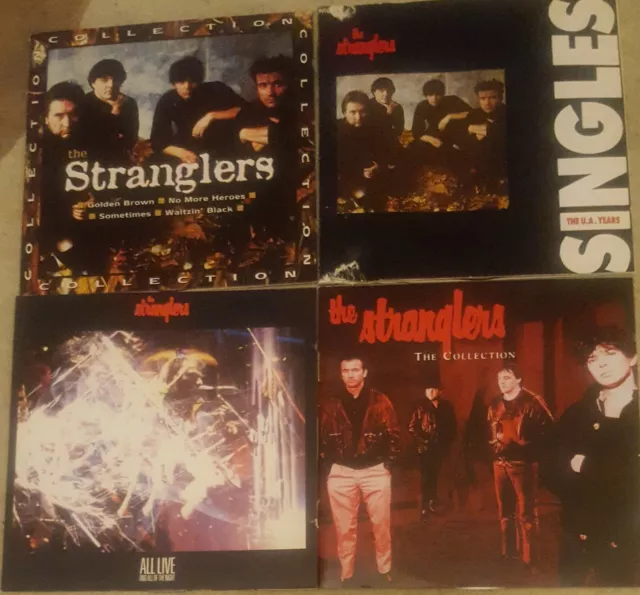 THE STRANGLERS '4xCD BUNDLE/JOBLOT' BEST OF'S/COMPILATIONS/LIVE.. ☆vgc☆ See pics