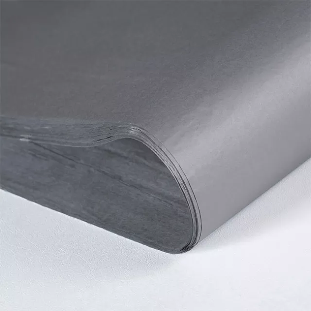 480 Sheets Grey Tissue Paper 20" x 30" 500mm x 750mm Acid Free