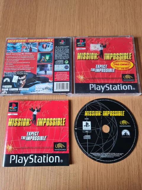 Mission: Impossible - Sony Playstation PS1 - Complete - PAL