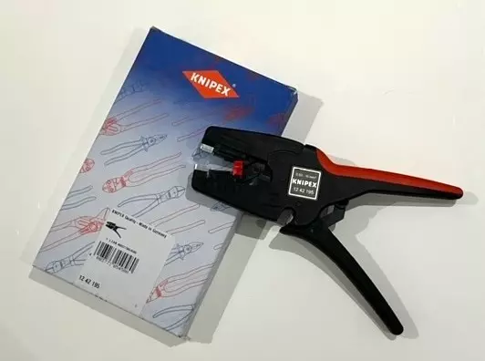 Knipex 1242195 MultiStrip Abisolierzange selbstanpassend 195mm NEU 12 42 195