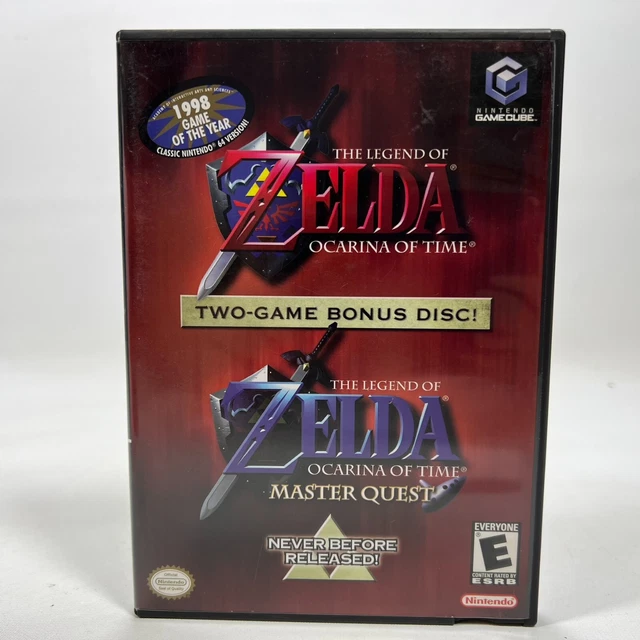 nintendo-gamecube-the-legend-of-zelda-ocarina-of-time-master-quest-game-cib-74-99-picclick