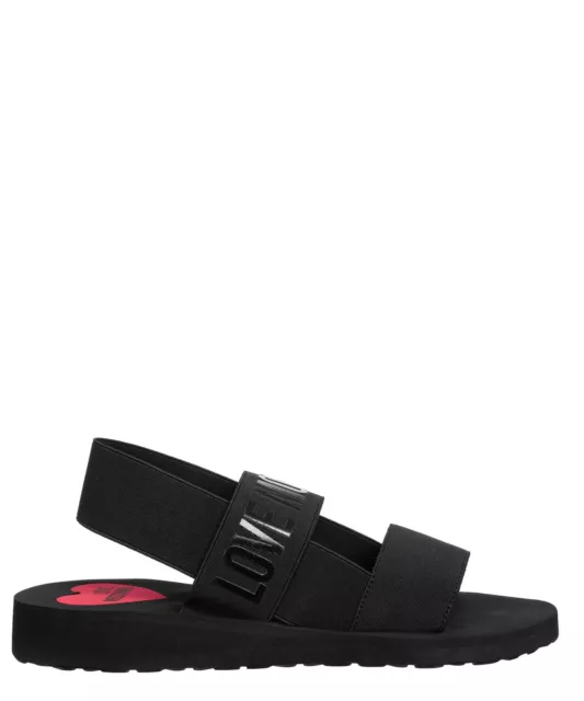 Love Moschino sandale femme JA16033G0IJN7000 logo Black Nero chaussure