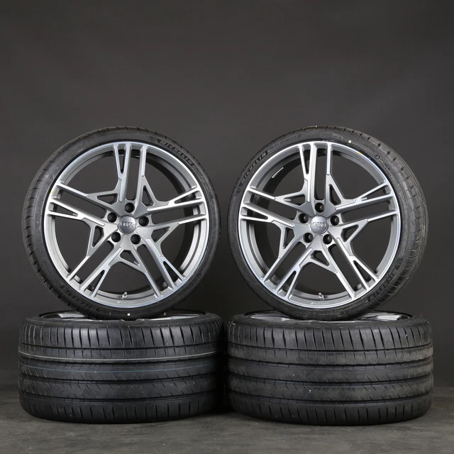 Une Roue Audi R8 20 POUCES ORIGINAL Audi R8 4S 4S0601025AE roues d'été 4S0601025AH Pneu ...