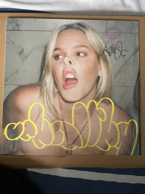 Anne Marie-Unhealthy-SIGNED KISS PINK VINYL LP-UNPLAYED-VERY LIMITED VERSION