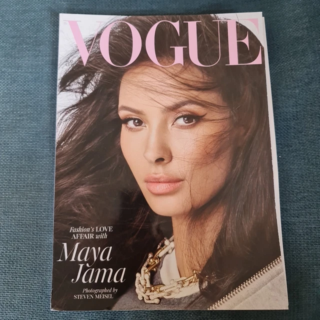 VOGUE AUGUST 2023 Maya Jama Vogue UK Magazine Summer Autumn Fashion