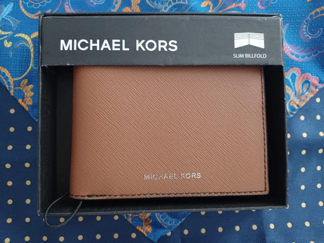 MICHAEL KORS Men's Wallet SLIM BILLFOLD Brand-New w/tags/box ⭐️SHIPS FREE⭐️ MICHAEL KORS Men's Wallet SLIM BILLFOLD Brand-New w/tags/box ⭐️SHIPS FREE⭐️