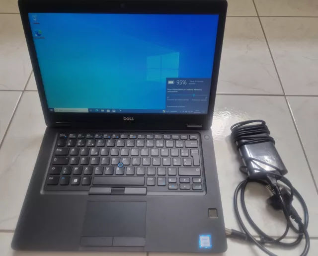 DELL Latitude E5480 i5-7300U 16Go / 256Go SSD M2 / W10 / Ecran rayé