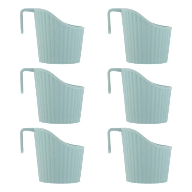 6PCS DISPOSABLE PAPER Cup Holder: Cup Holders Anti-Scalding - Insulated ...