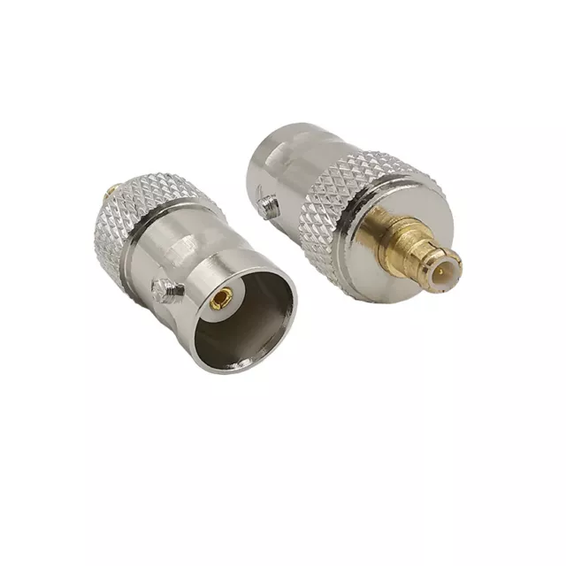 MCX Adapter Male Plug to BNC Female Jack RF Coaxial Coax Cable Cord Connector