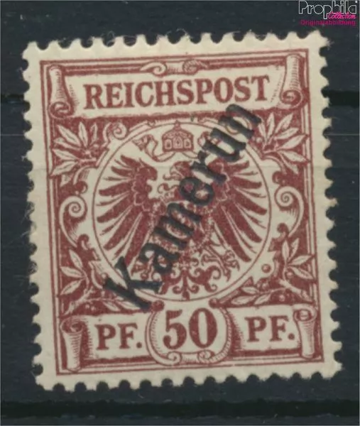 Briefmarken Kamerun (Dt. Kolonie) 1897 Mi 6 mit Falz(9519785