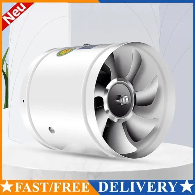 Air Ventilator 220V Duct Fan Wall Fan for Home Bathroom Warehouse (7inch)