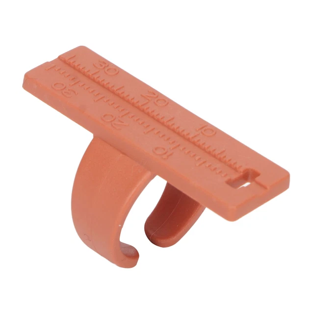 (Brun)Anneau De Doigt De Mesure Dentaire Anneau De Mesure Dentaire Nettoyage