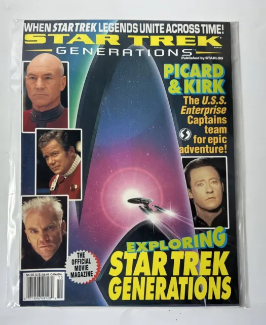 Star Trek Generations Official Movie Magazine, Starlog