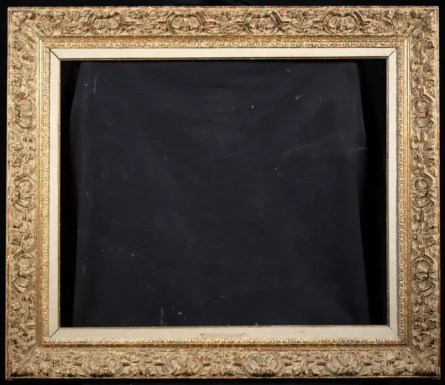 c. 1920 LARGE FRENCH ORNATE PICTURE FRAME - FITS c. 60 x 73 CM WORK - 20F
