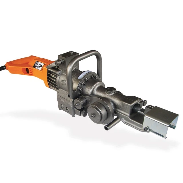 Rebar Cutter/Bender, 180 Deg, 10Amp, 5/8Cap