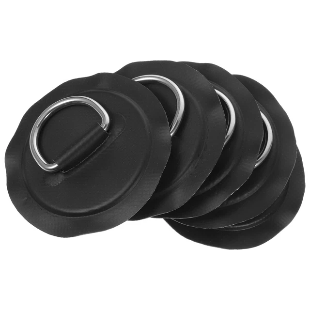 5 pièces D anneaux bateau gonflable canoë corde boucles en acier inoxydable D
