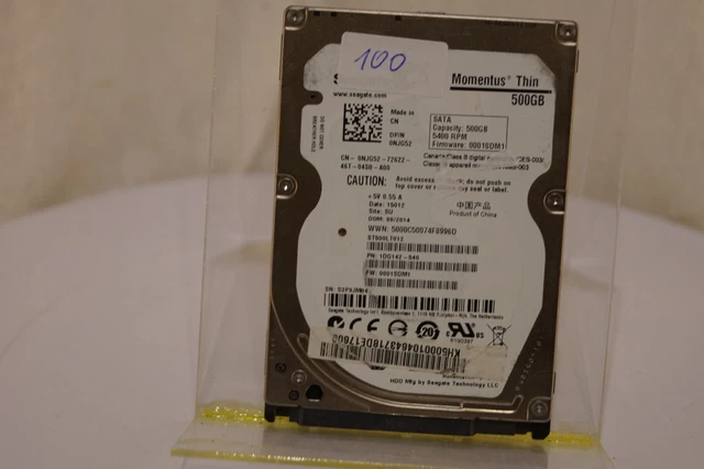 SEAGATE ST500LT012 FESTPLATTE zur Datenrettung, hard disk for data ...
