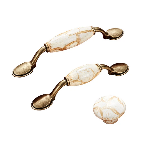 4 Pcs Cabinet Handle Wardrobe Handle Cabinet Drawer Pulls Cupboard 5