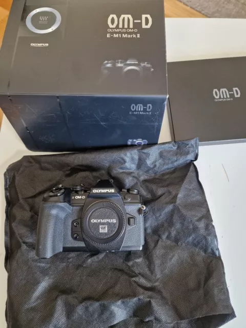 olympus om-d e-m1 mark ii body.  Good condition 37000 Shutter count.