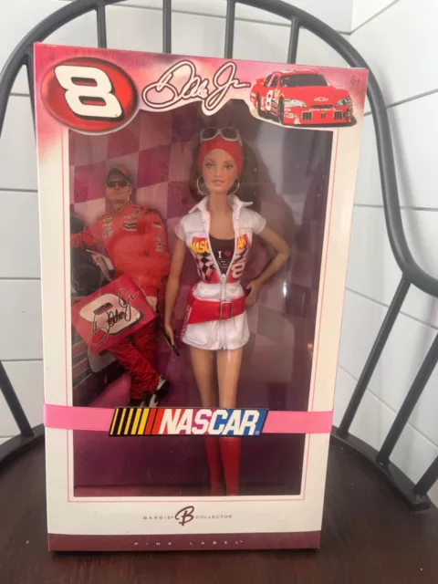 Year 2006 Barbie Pink Label Nascar Doll - DALE EARNHARDT, JR #8 Caucasian Model