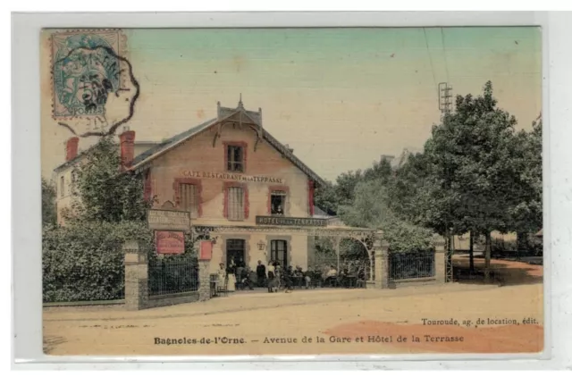 61 Bagnoles De L'Orne #10726 Avenue Station And Hotel De La Terrace Edit Tour