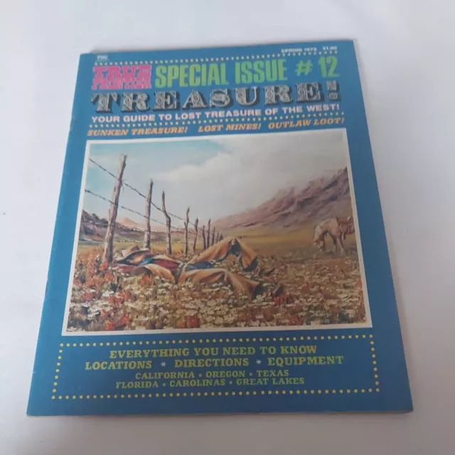 1975, True Frontier Magazine, Special Issue #12, Guide To Lost Treasures