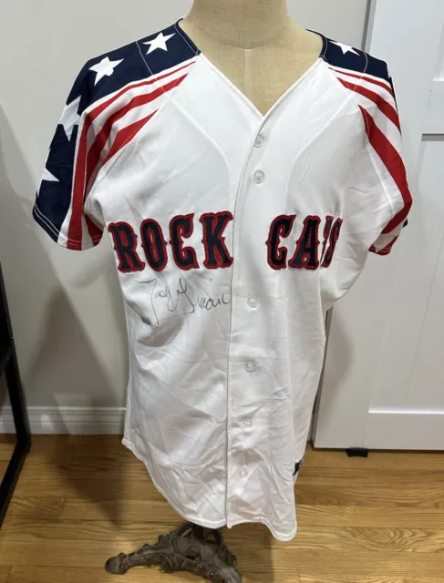 Bluefield Orioles MiLB #21 Game Used Worn Jersey w/ American Flag