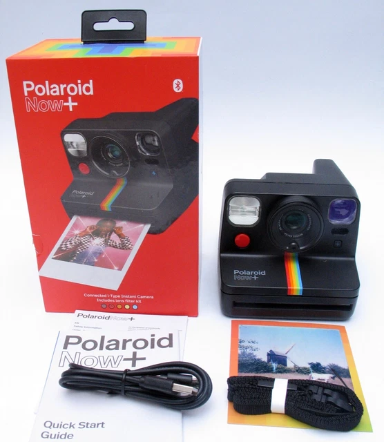 EMBALAJE ORIGINAL Polaroid NOW + cámara instantánea cámara para i-Type 600 película FUNCIONA