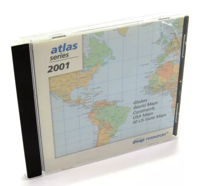 Map Resources Atlas Series 2001 Royalty Free Vector Maps, World, US, State, etc.
