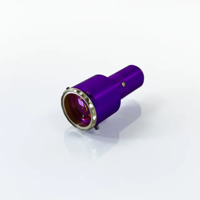 Palomar StarLux 500 Laser 2940nm Handpiece Lens Tip 096169-23 6x6FL Purple Optic