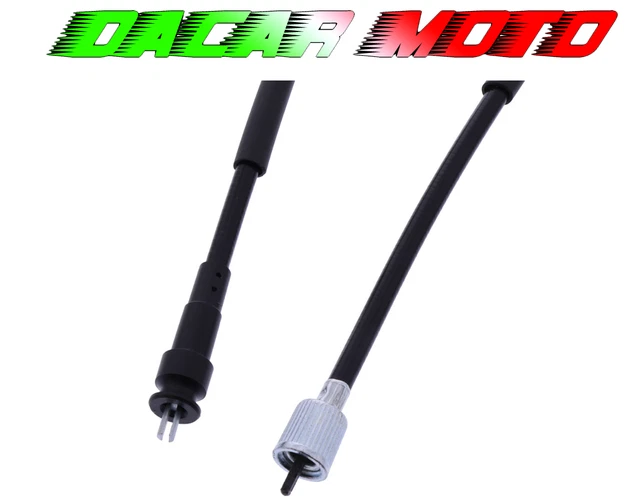 Câble Compteur De Vitesse Pour Honda Dio Vision 50/110 - Longueur 900mm - Acier Et Caoutchouc