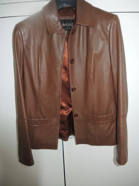 Lakeland Womens leather jacket Size 10