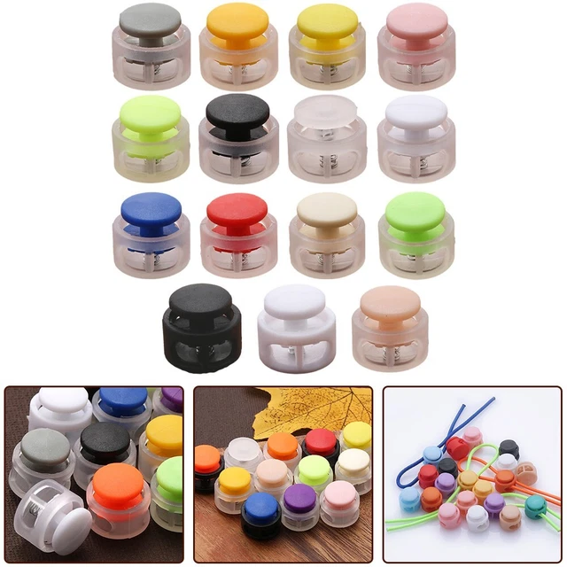 Serrures De Cordon En Plastique, 300 Pcs Paps à Bascule à Ressort à