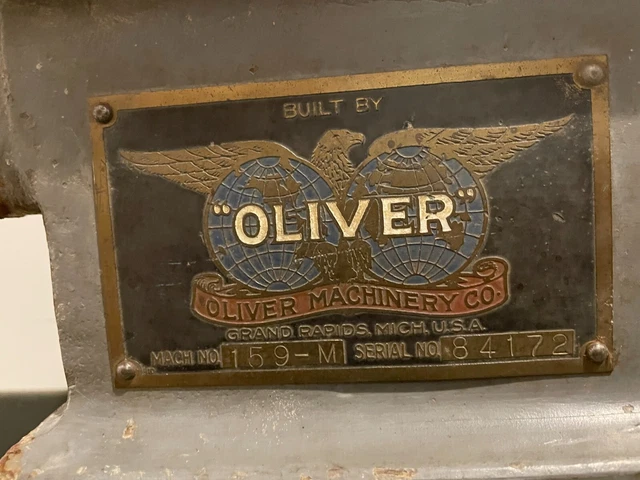 Oliver 159-M Wood Lathe Bed with Legs Oliver 159-M Wood Lathe Bed with Legs