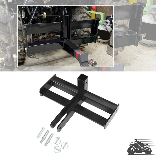2" Receiver Drawbar With Suitcase Weight Steel Brackets For CATEGORY 1 Tractor 2" Receiver Drawbar With Suitcase Weight Steel Brackets For CATEGORY 1 Tractor
