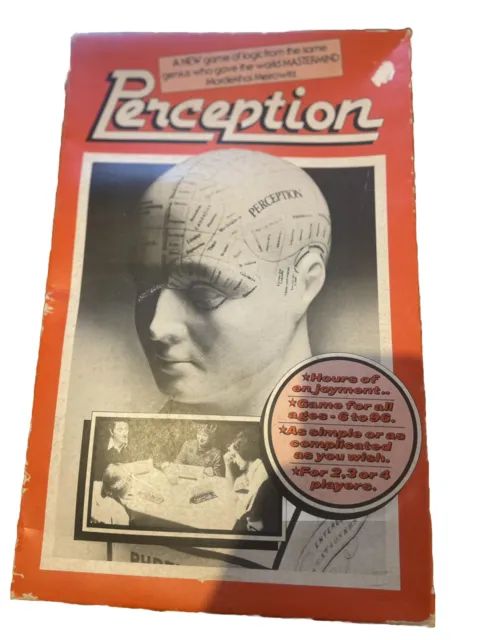 Vintage Perception Board Game By Climax Corp.