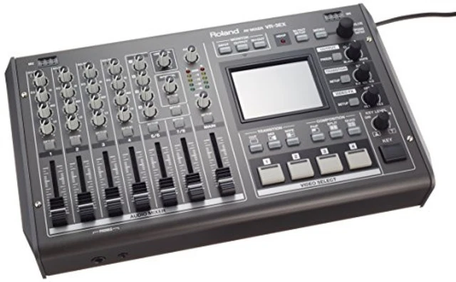 ROLAND VR-3EX AV Mixer Video Switcher W/AC adapter free shipping from JAPAN o178