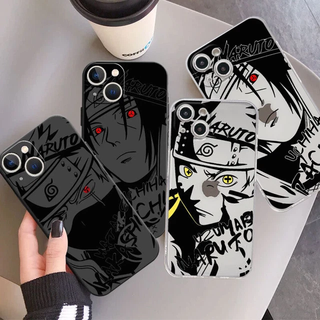 ANIME NARUTO KAKASHI Sasuke Phone Case For Apple iPhone 14 13 12 11 Pro