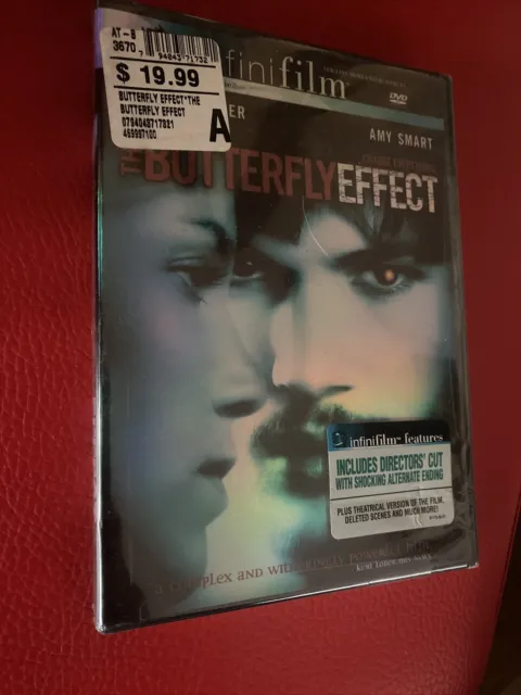 The Butterfly Effect (DVD, 2004, Infinifilm Theatrical Release and Directors-NEW