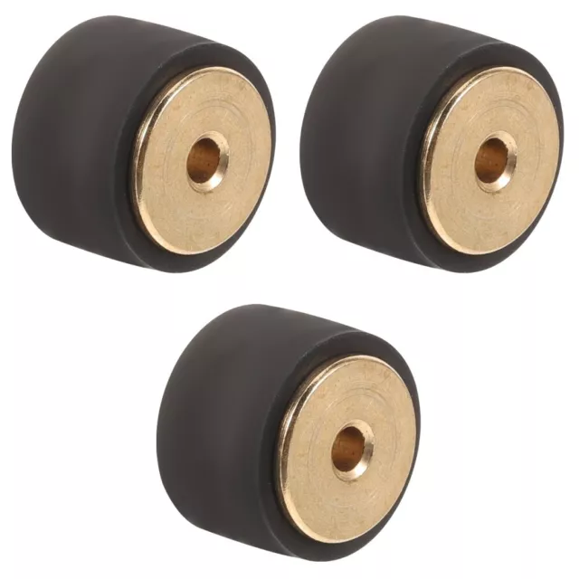 3 PCS Kupferkern Axialdruckrolle Andruckrolle Für Audio Kassettenrekorder