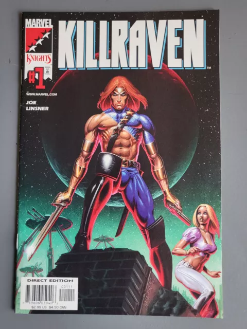 Marvel Comics Killraven #1  2001 JOE LINSNER VERY GOOD CONDITION