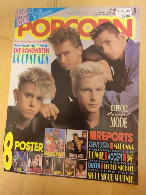 DEPECHE MODE 1 Page German Clipping Cover O58