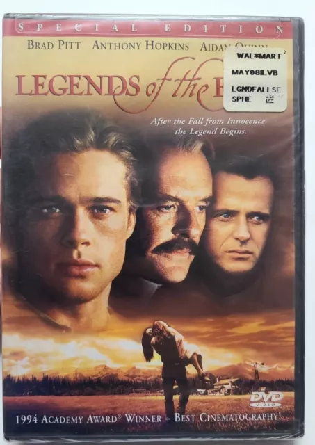 NEW Sealed Legends of the Fall Special Edition DVD Brad Pitt, Anthony Hopkins